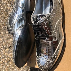 Dolce &Gabbana Metallic Oxfords | Authentic | Rare